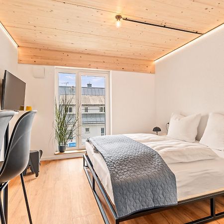 Einzimmer Wohlfuehlapartment Vier Klimatisiert Friedrichshafen Exterior foto