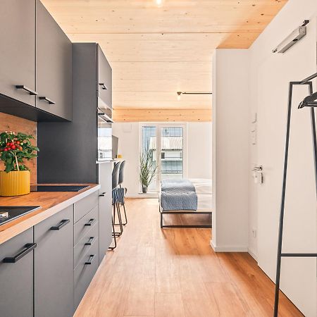Einzimmer Wohlfuehlapartment Vier Klimatisiert Friedrichshafen Exterior foto