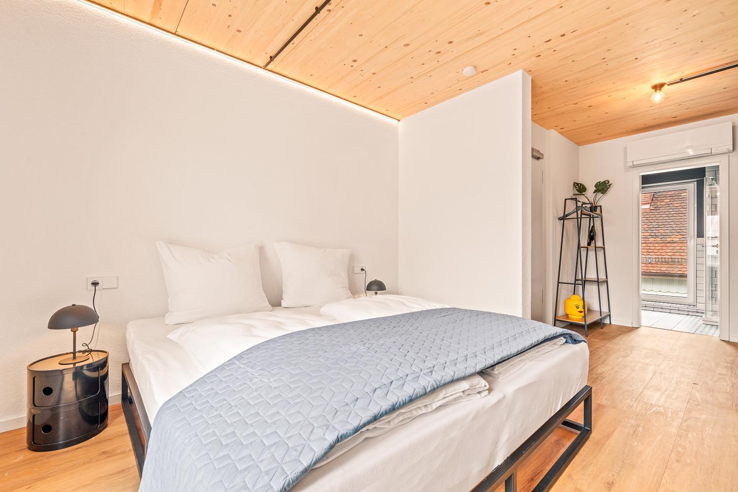 Einzimmer Wohlfuehlapartment Vier Klimatisiert Friedrichshafen Exterior foto