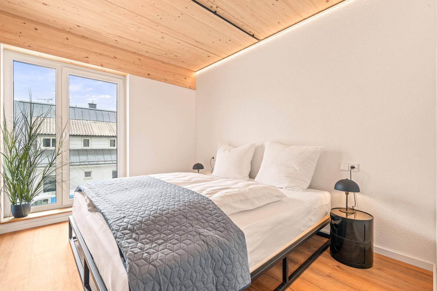 Einzimmer Wohlfuehlapartment Vier Klimatisiert Friedrichshafen Exterior foto